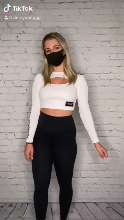 TikTok Slut Strips to Naughty Nipple Stickers