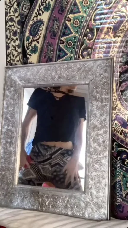 When i wipe my mirror all my clothes come off ?