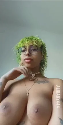 Ali Baby's Juicy Ebony Tits Snack 🍫🔥