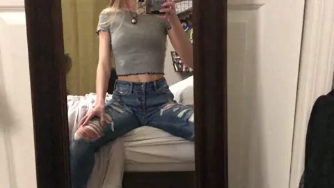 First titty drop ? had to let them out to breathe after a long and hard day [oc]