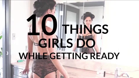 Christen Harper's 10 Slutty Jiggles While Getting Ready