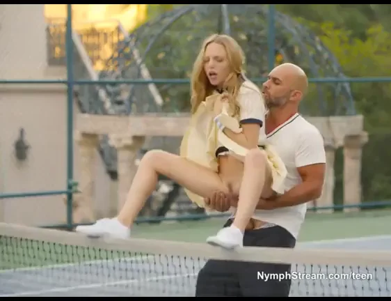 Tiny Teen Loves Tennis - Skylar Valentine