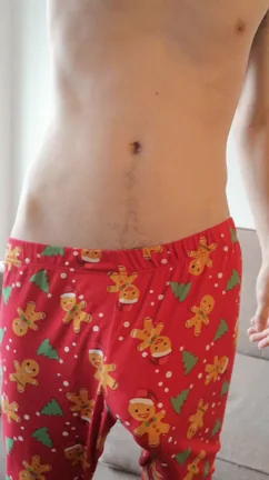 First Post: Teasing My Massive BWC in Festive Gingerbread Pants 🍪🍆💦