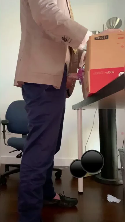 DYI Standing Desk Fun At The Office - (M)
