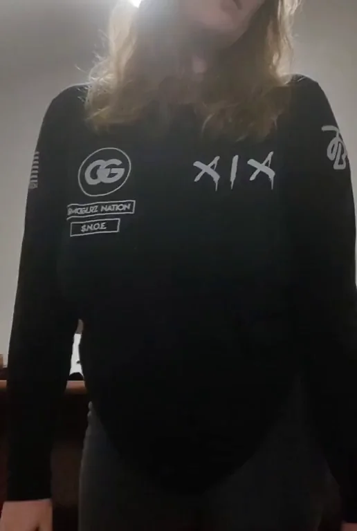 Massive Titty Drop from Hoodie Slut