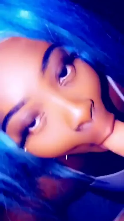 White Dicks Got This Ebony Slut Dripping Wet 😍💦 Suck You Up?