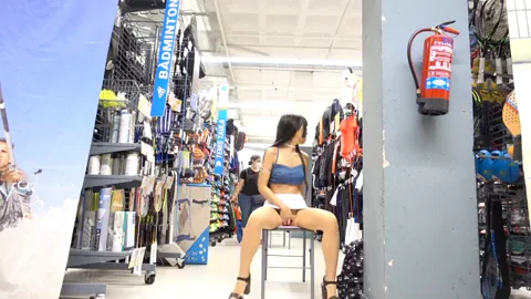 😈 Public Store Tit Flash & Pussy Fingering Slut Fest 🔥 [OC]