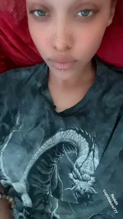 19yo Ebony Tease Flashes Bouncing Tits for Your Eyes Only