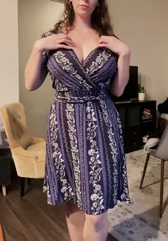 Sundress Tease: Epic Tits & What's Underneath 😈👗💦