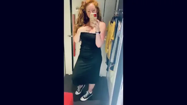 Getting frisky in the change room ..