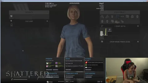 I had my first cam show on Saturday! A death in DayZ = I take something of[F].