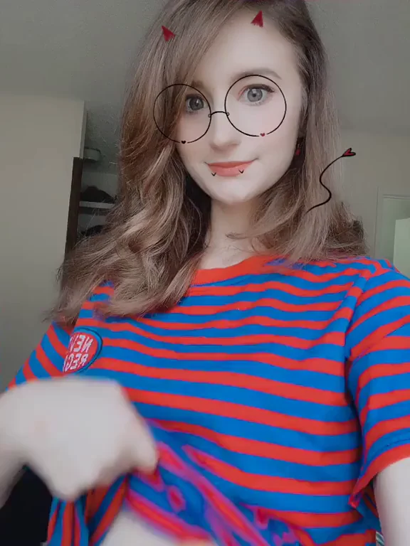 Daddy Check My Naughty Ahegao Tease 😈👅💦