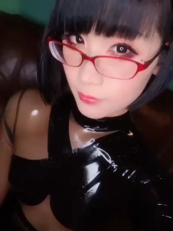 🔥 Eri Kitamai's Shiny Catsuit Tease 😈