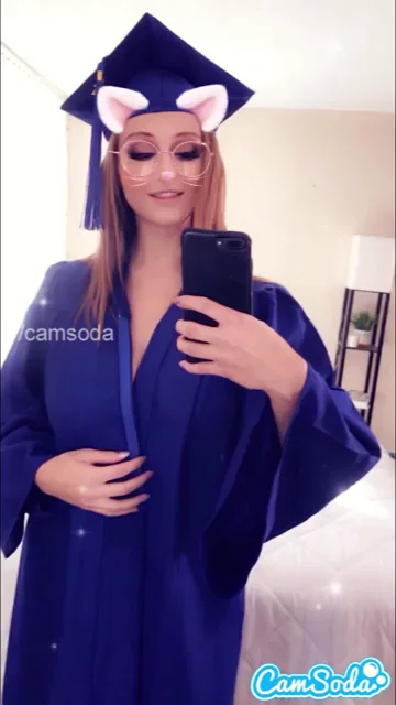 Having fun on grad Day!