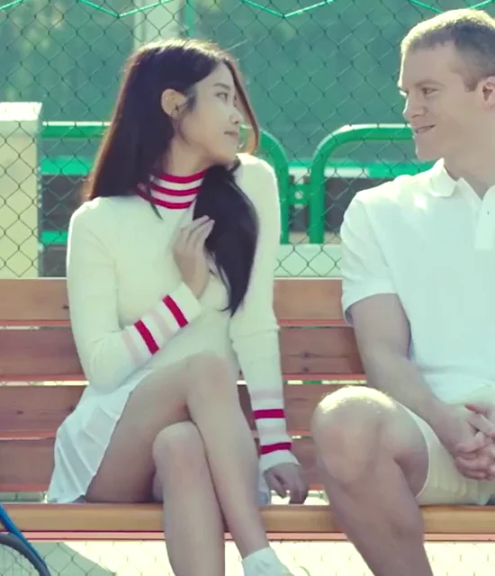 🔥 IU's Teasy Tennis Skirt Promise: Win & Fuck Me! 💋 [1080p]