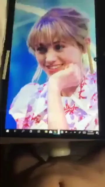 my bud jerkin his big hard cock 2 Natalia Dyer - huge cum tribute - If u want 2 b fed celebs and porn and show off jerkin over them on a second screen - public or private sessions - add hertsgirls on k1k