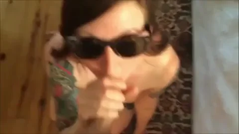 💦 Exploding Cum Load All Over Her Slutty Sunglasses 😈🔥