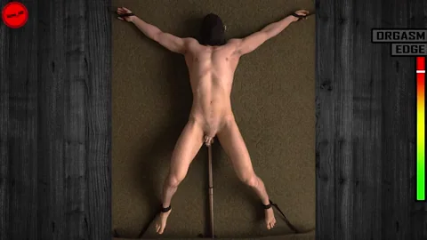 🔒 Chastity Caged Boy Edged to Insanity: Prostate Probe Vibes His Locked Cock Drips Precum 💦😈
