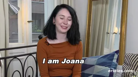 Joana's FIRST time on Camera is a Treat