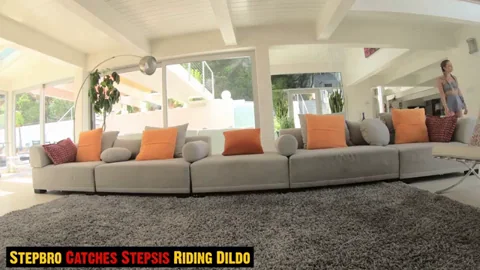 [Naomi Swann, 21] - Stepbro Catches Stepsis Riding A Dildo