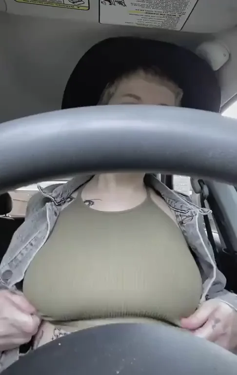 Just doing a little drop-off in my car ? [oc]