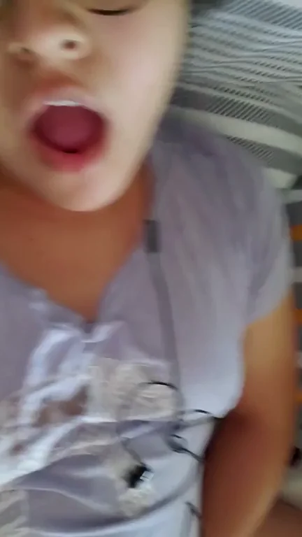 Latina playing with my creamy ?
