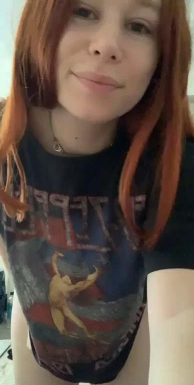 Redhead College Slut Asks: Getting You Hard Yet? 😈🔥