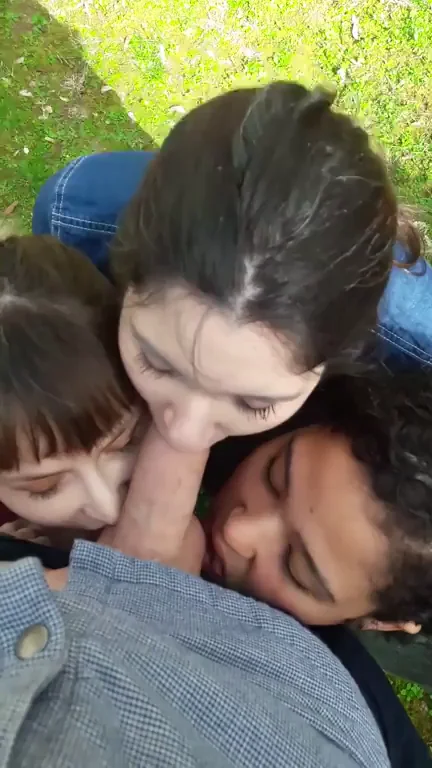 Bike Ride Break Blowjob Sandwich 😈🍆👅