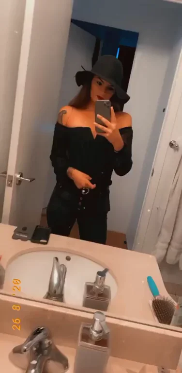 Serving Drinks with Tits Out? 😈🍼 Hot Tattooed Slut Teases in Bathroom Mirror