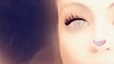Snapchat Slut's Sticky Facial Cum Blast!