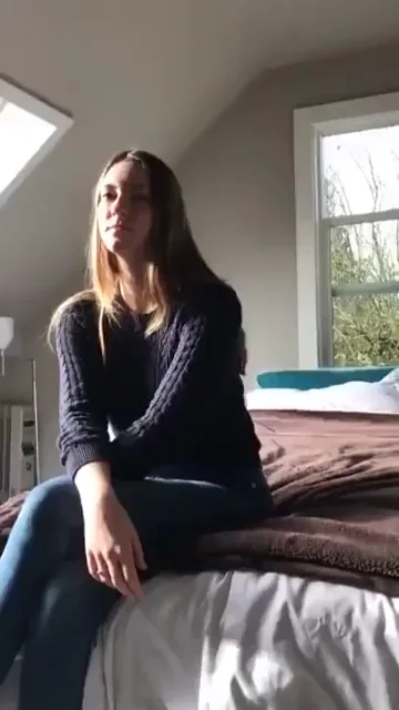 Just undressing for the camera...