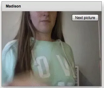Girl On Chatroulette Hid Them Well