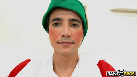 Herself on an Elf.