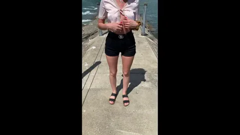 Windy walk down the canal