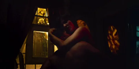 🔥 Eréndira Ibarra's Steamy Cleavage Tease in Dark Forces (2020) 💋