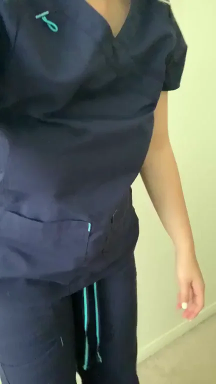 Showing you what’s under my scrubs ?