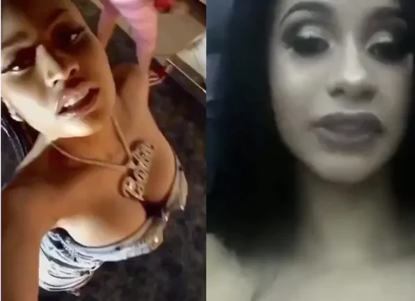 Whose face are you unloading on first? Nicki Minaj or Cardi B?