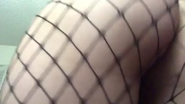 Wanna Feel This Fishnet Ass Bounce on Your Face? 🍑🔥