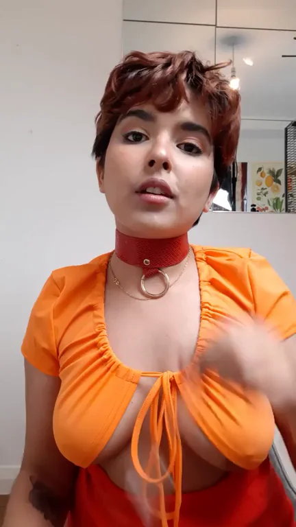 Does underboob count? Courtesy of thot Velma.