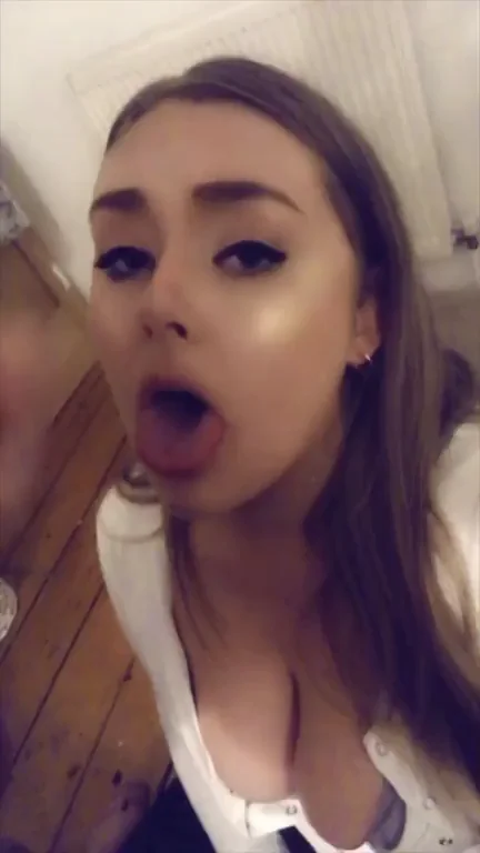 A good girl swallow it all ??