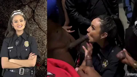 Cop Slut Serves Up Deepthroat Duty 🍆👮‍♀️💦