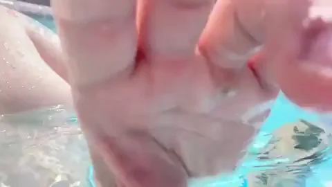 Underwater suck with my sexy wife