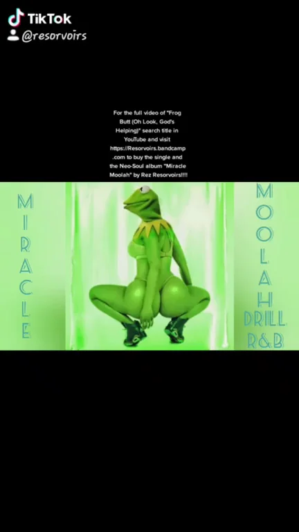 Frog Butt Goddess Tease 🐸🍑💦 'Miracle Moolah' TikTok Slut Drop