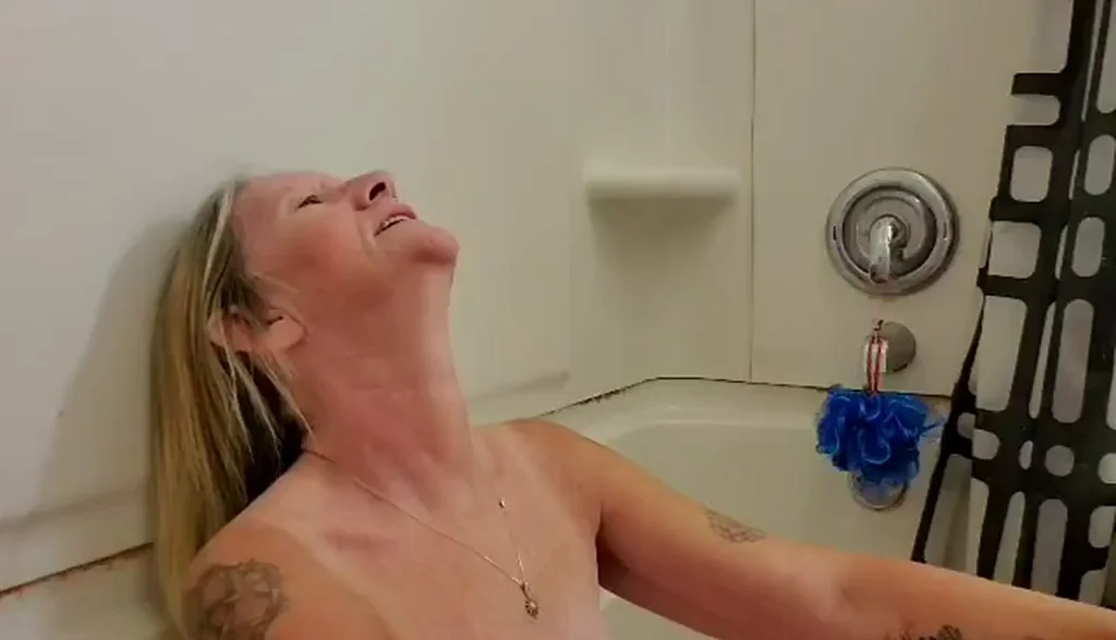 We found out tonight that our friend actually loves Daddy pissing on her! Listen to her cum as soon as he starts peeing! :-)