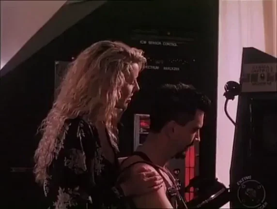 Amy Lynn Baxter -- Cyber Vengeance (1995) Clip #2 in comments