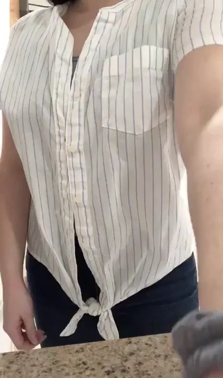🔥 Workslut's Nipple Tease Gets Her Dripping Wet 💦 [F]