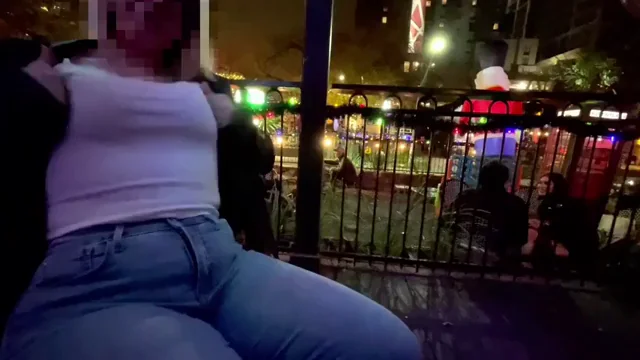 Date Night Flash: Would You Catch My Tits Out? 😈🍒