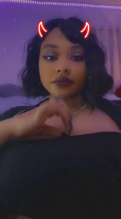 Goth Blasian Babe's Massive Titty Drop 😈🍒 OC