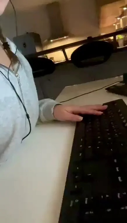 was just too horny during the home office meeting