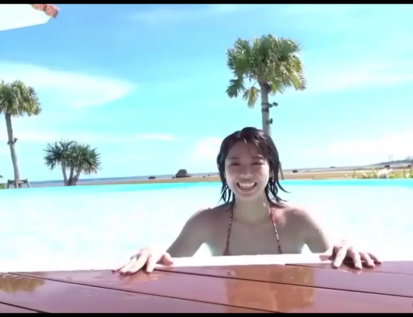Minami Wachi Slo Mo Bikini Boob Bounce
